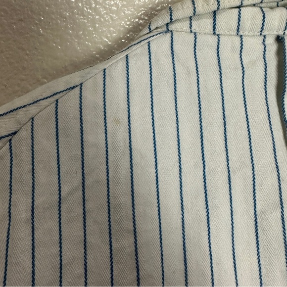 WESC Striped Vintage Zipper Jacket Size Small - Picture 5 of 10